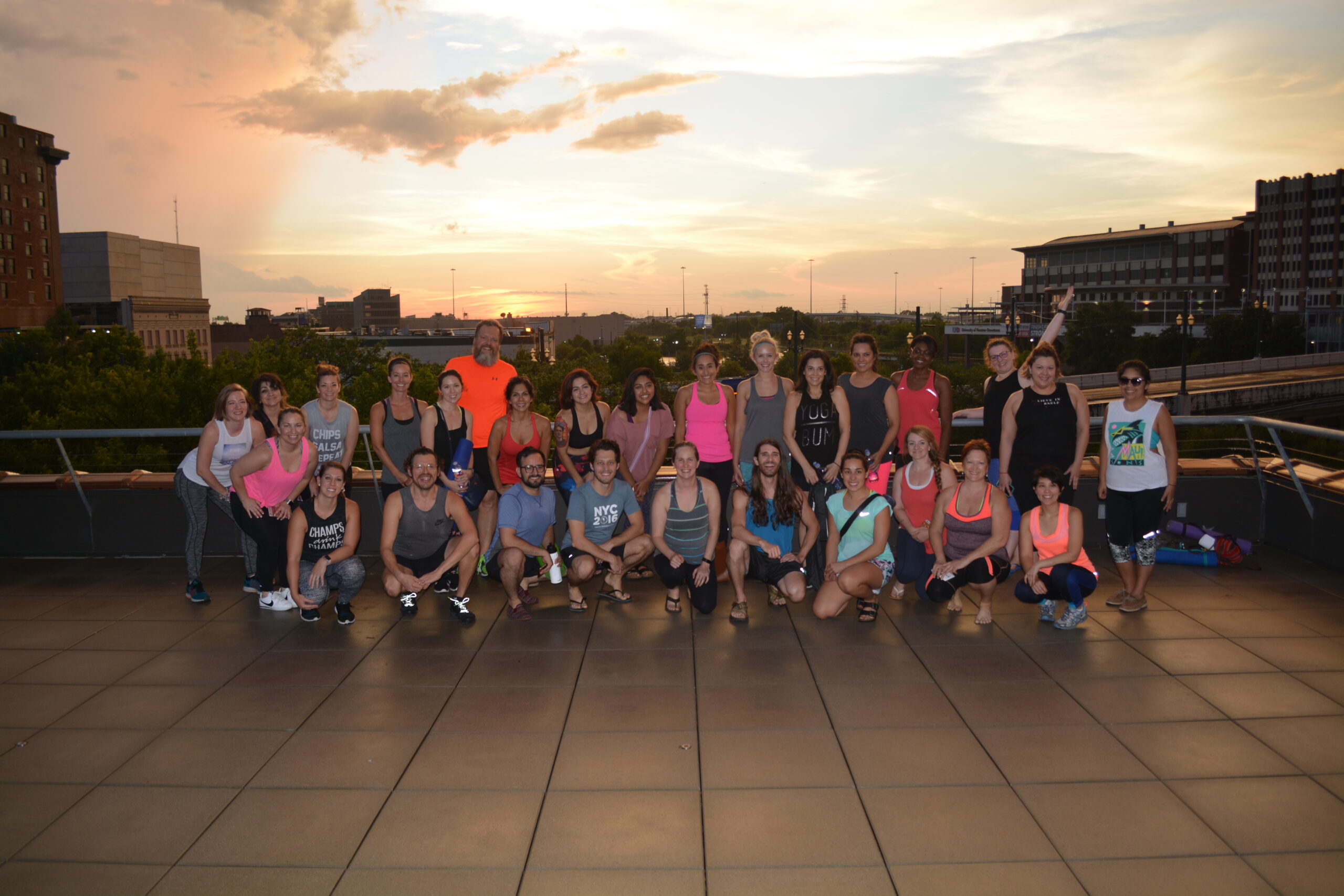 Image Sunset Yoga at Sunset Coffee Building