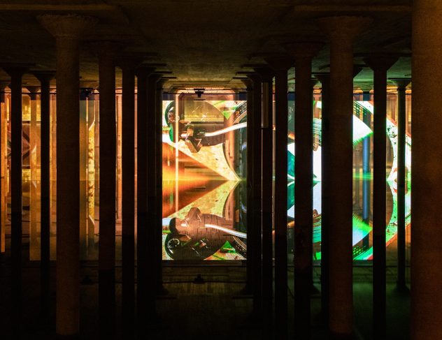 Buffalo Bayou Partnership (BBP) and Weingarten Art Group (WAG) - Art Installation at Buffalo Bayou Park Cistern